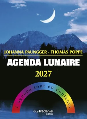 Agenda Lunaire 2027 - Livre Livre agenda lunaire 2027
